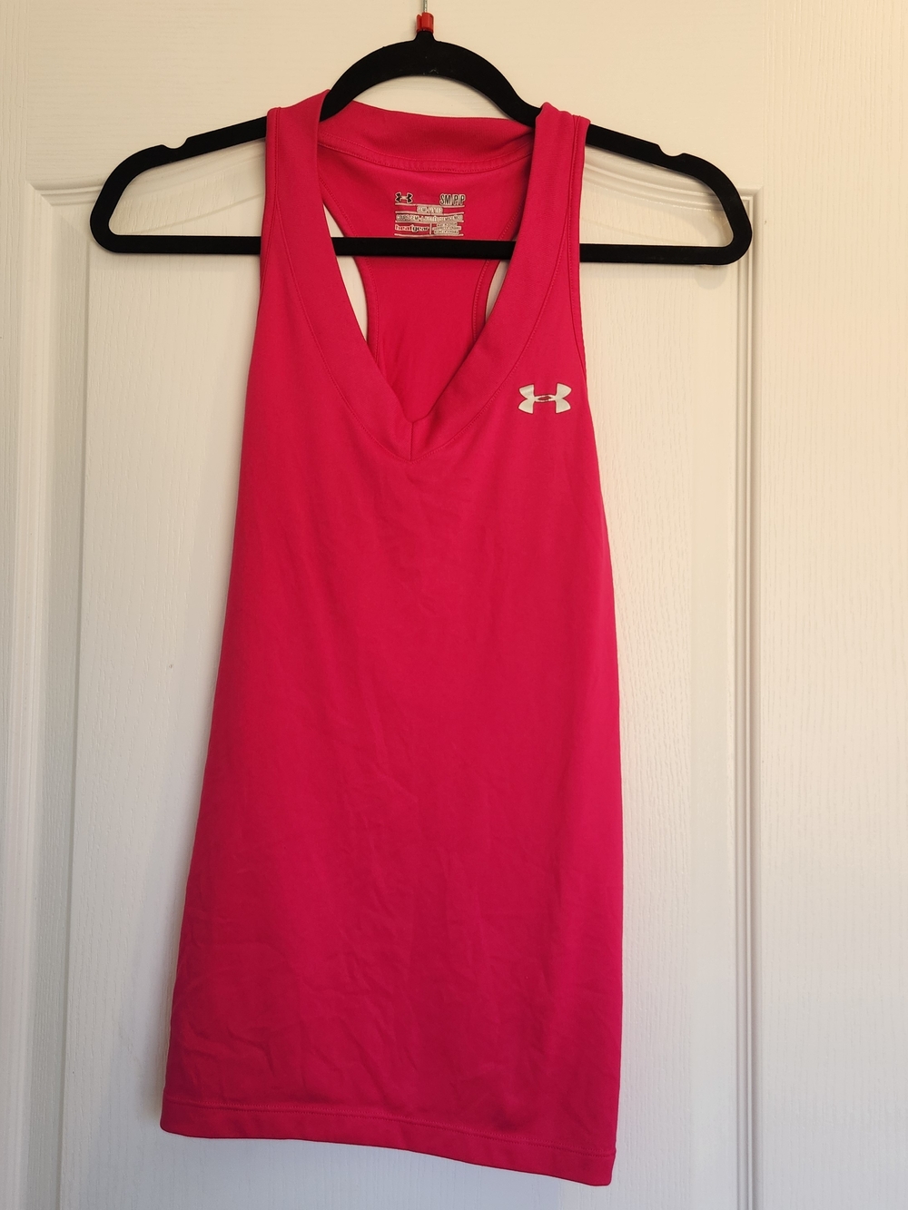 Under Armour Hot Pink Racerback Performance Tank